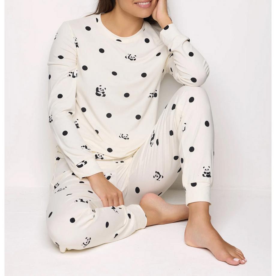 Yamamay Berry Blumen Tüll und Satin Pyjama Set  
