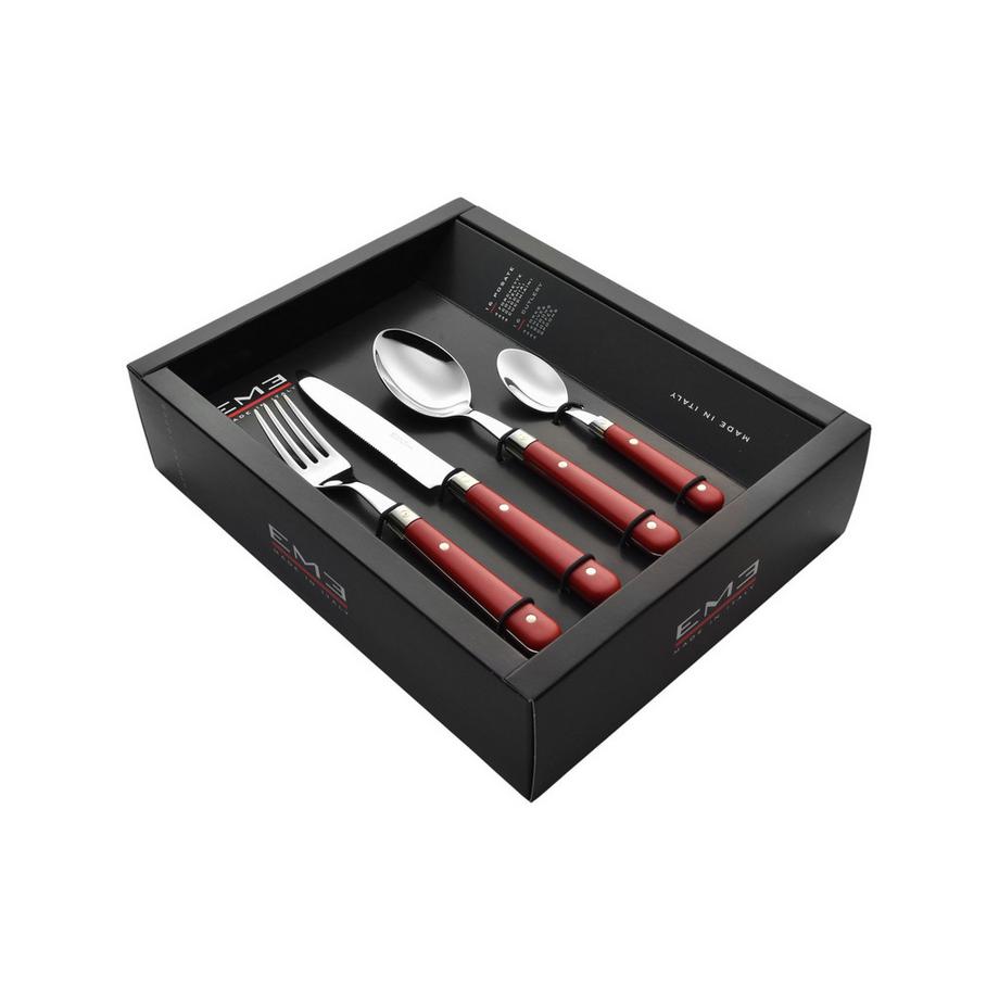 Eme Set di posate, 16 pezzi Country 