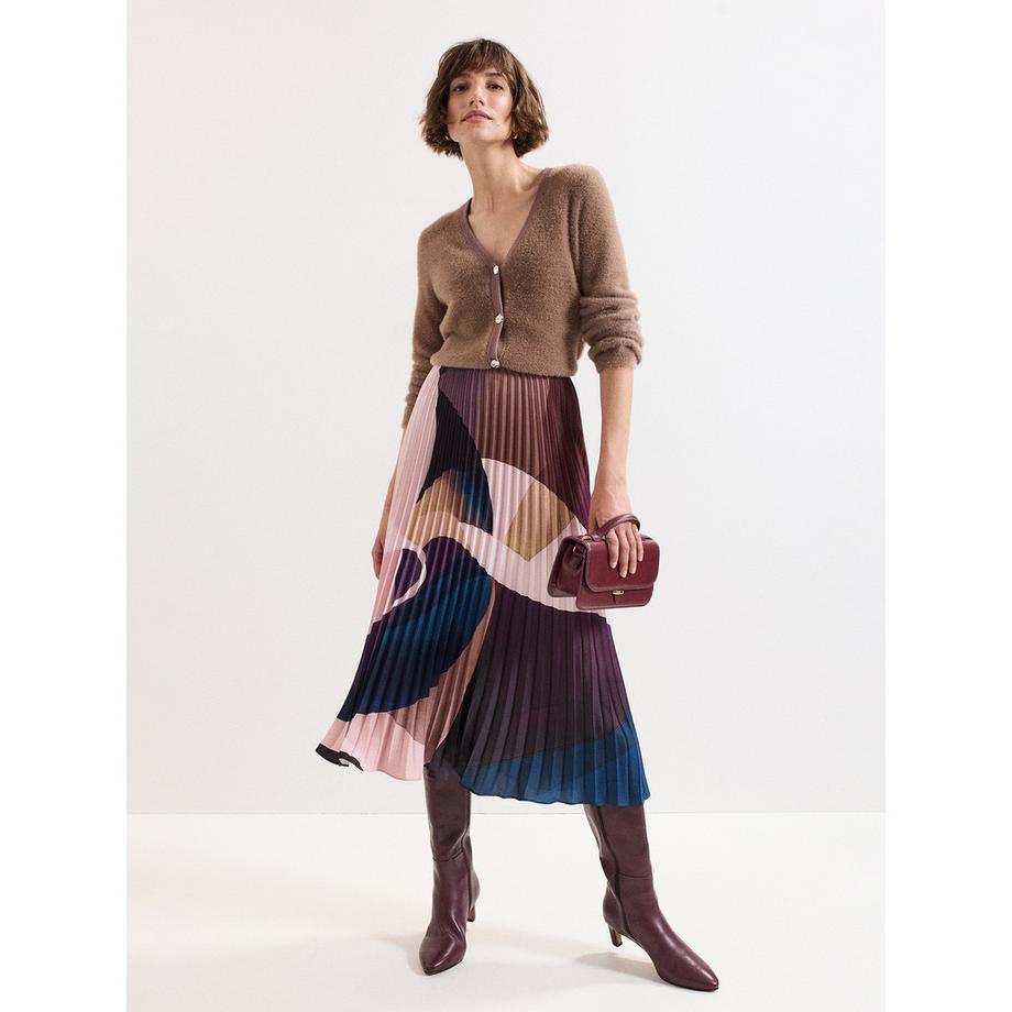 Phase Eight Elmina Gonna Midi Plissettata  