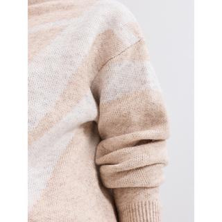 Phase Eight Stephanie Gemusterter Mock Neck Pullover  