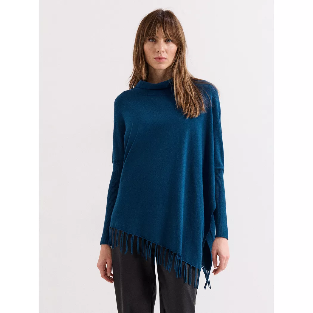 Phase Eight - Poncho, für Damen, Blau, Größe S