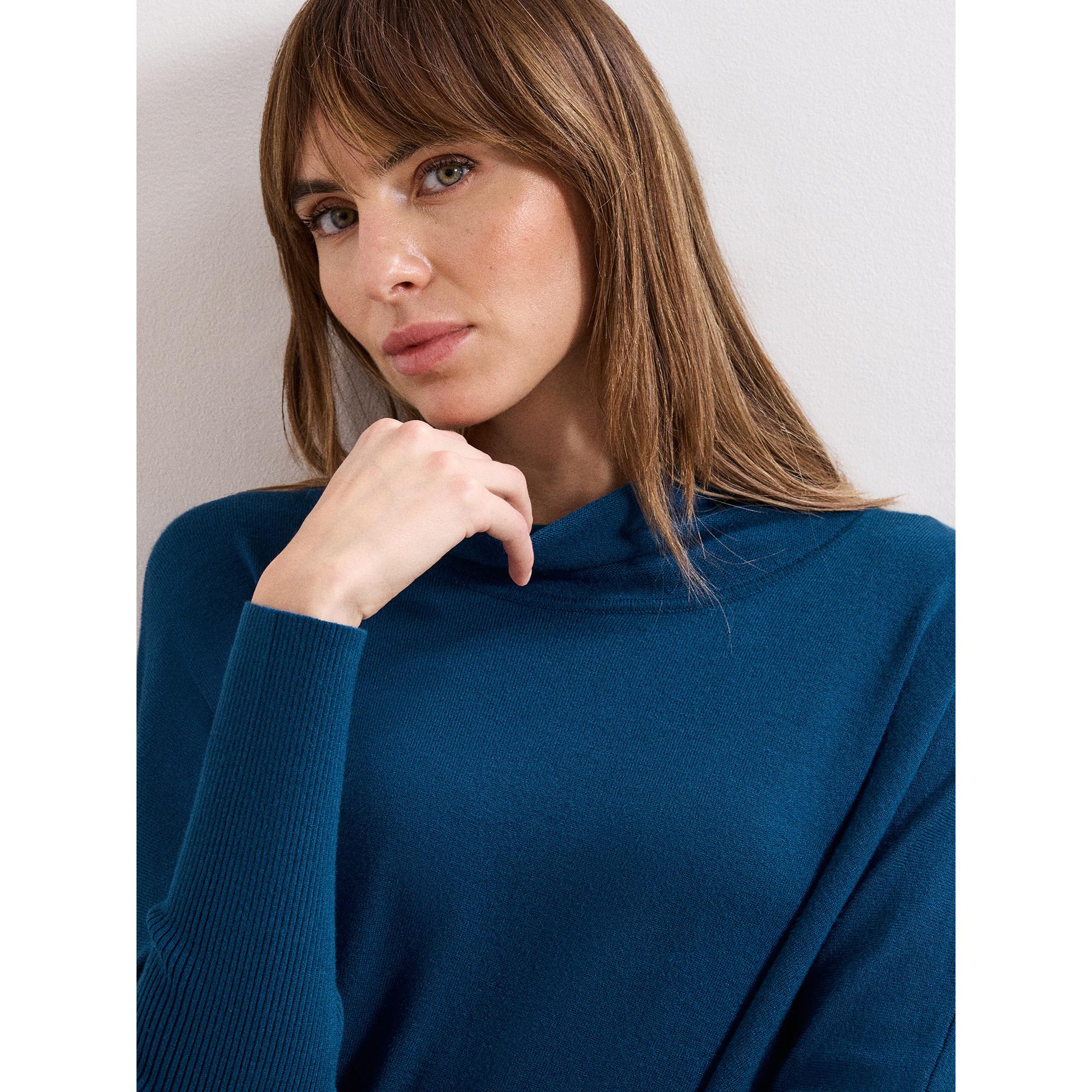 Phase Eight Athena Poncho con Frange  