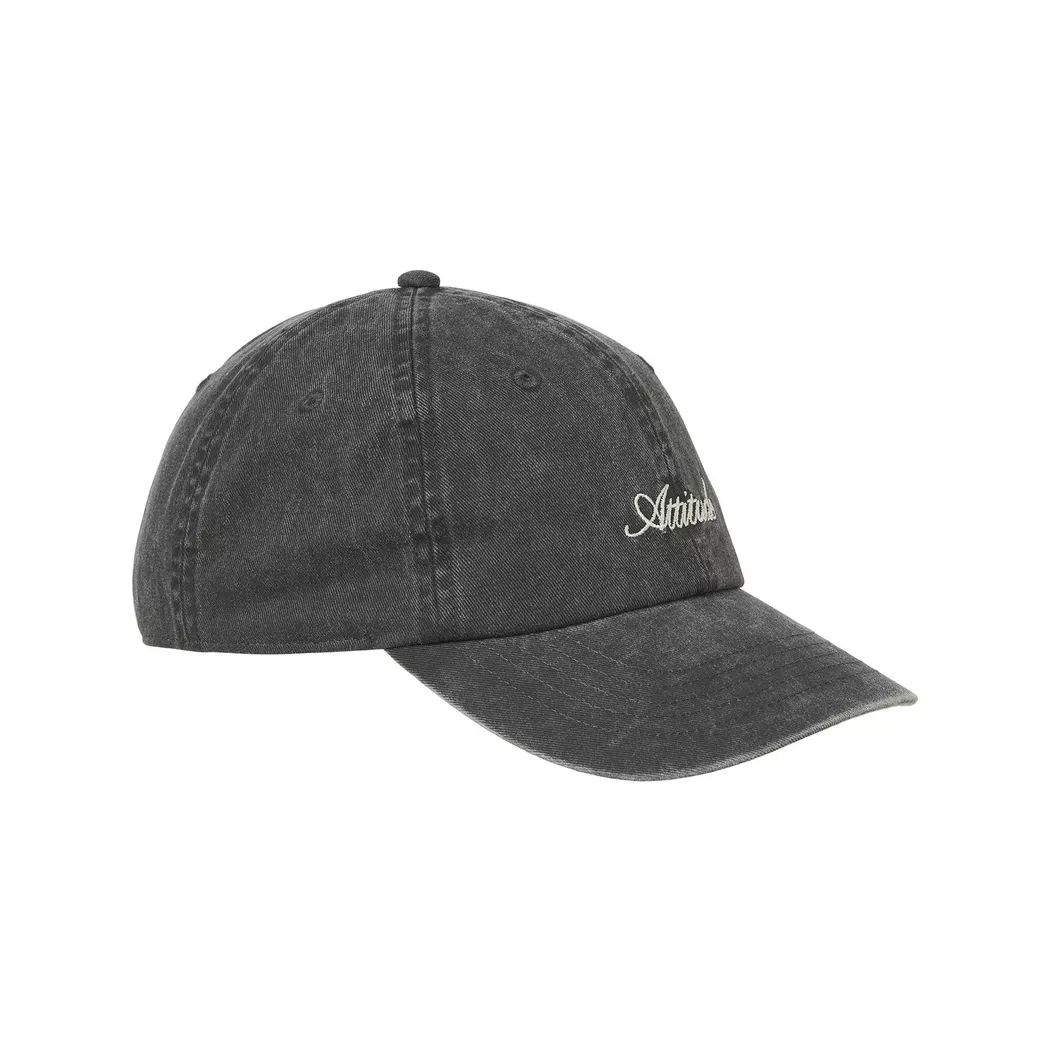 Baseball Cap JACK & JONES "JACSOFT BASE WASHED CAP SN", Herren, schwarz, Web, Baumwolle, unifarben, Caps, mit Branding