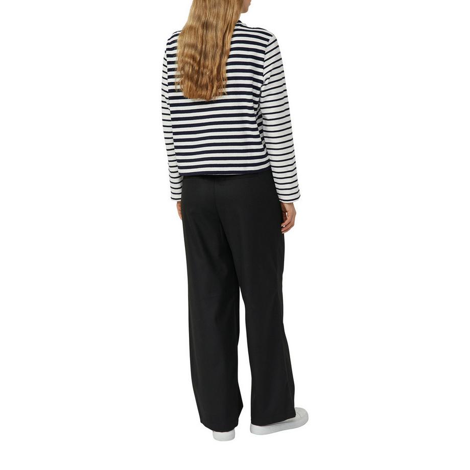 S. Oliver Red Label Sweat-shirt rayé à manches longues Regular Fit  