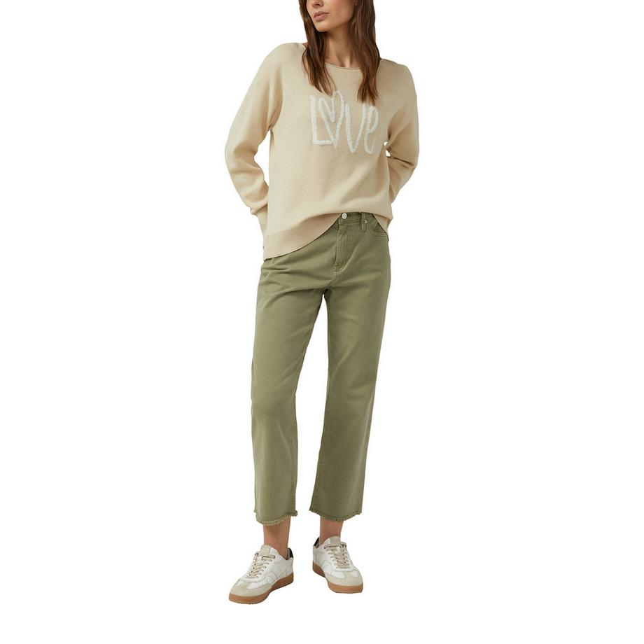 S. Oliver Red Label Pull Tricot Motif Love  