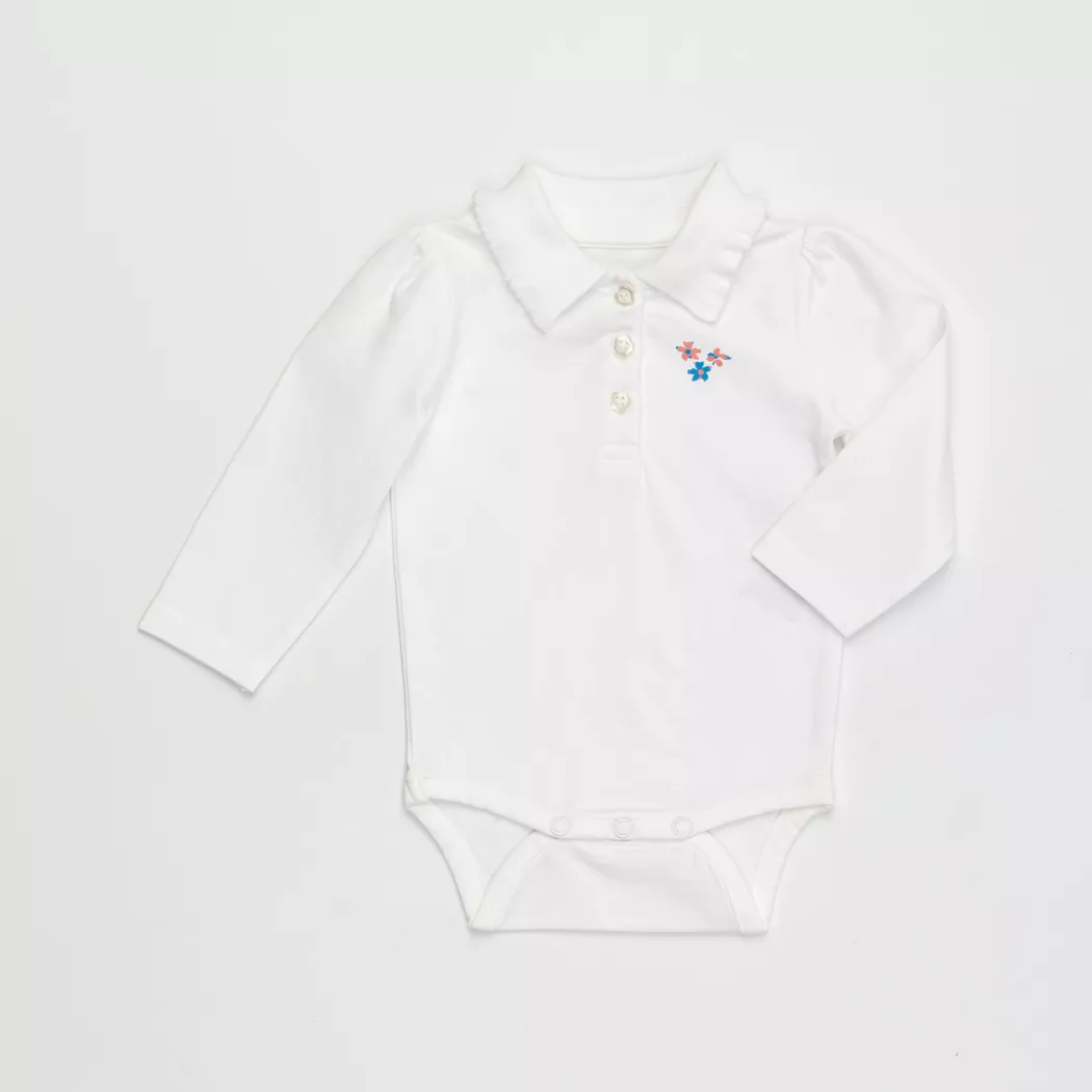 s. Oliver - T-Shirt, Body Fit, kurzarm, 86, Weiss 2
