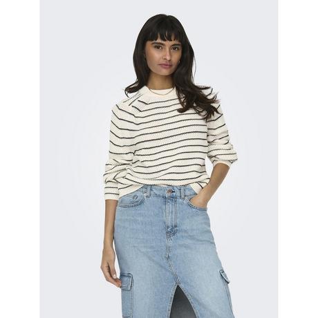 ONLY Gestreifter Regular Fit Pullover  