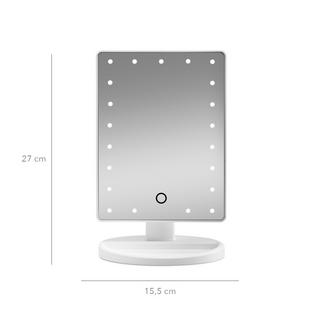 Gillian Jones  Specchio cosmetico con 21 luci LED e funzione touch 