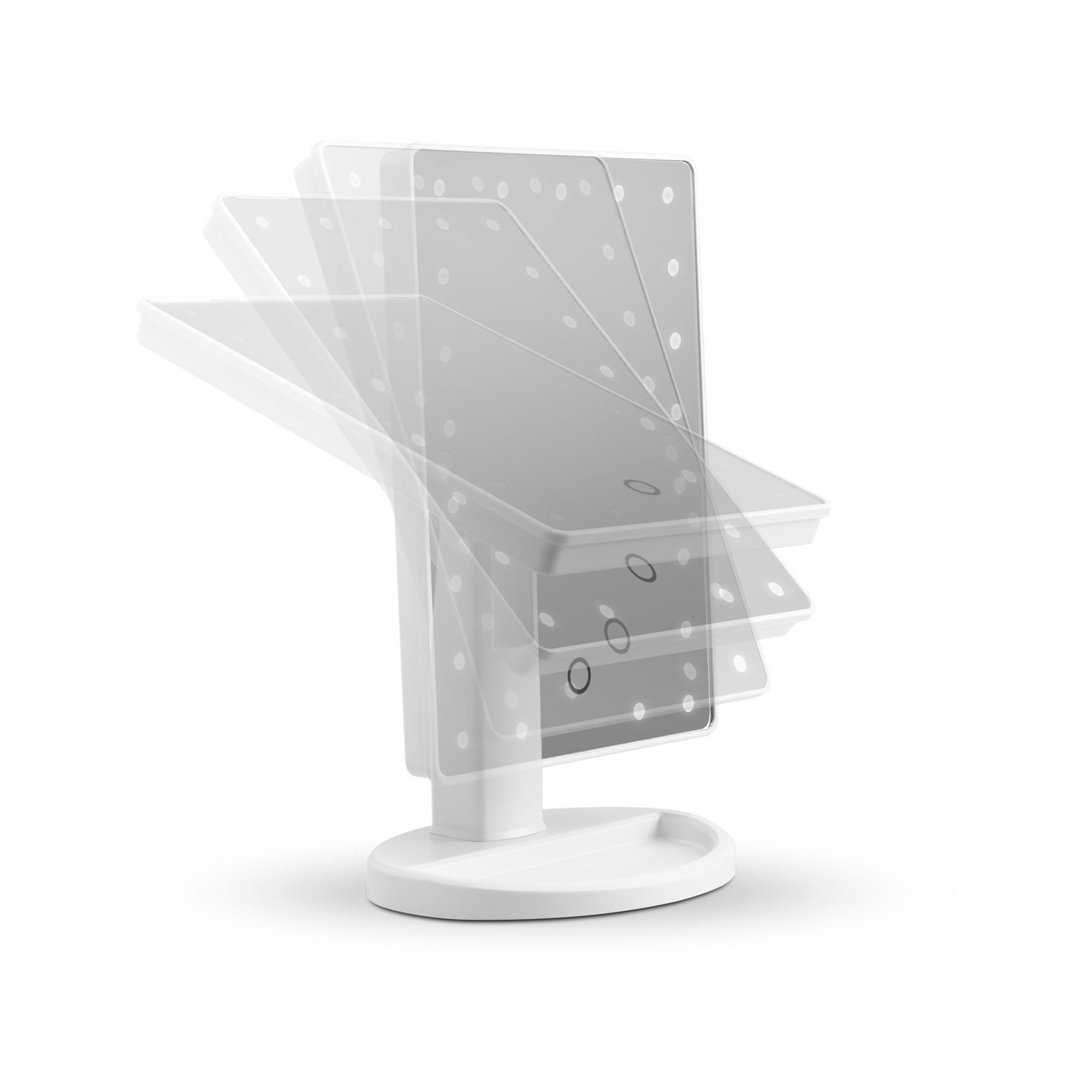 Gillian Jones  Specchio cosmetico con 21 luci LED e funzione touch 