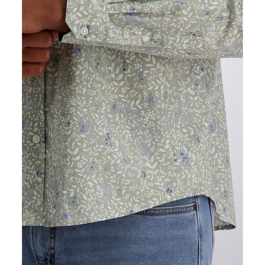 pierre cardin Chemise à manches longues à motif floral  