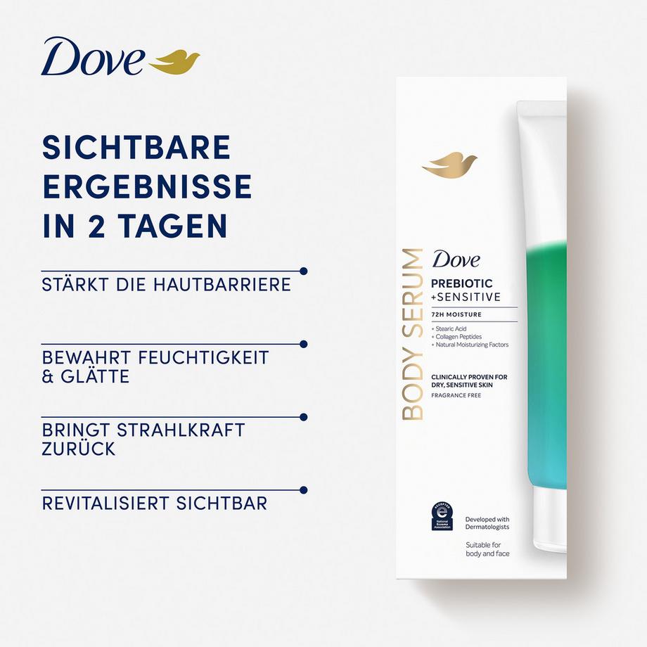 Dove  Body Serum Prebiotic + Sensitive 