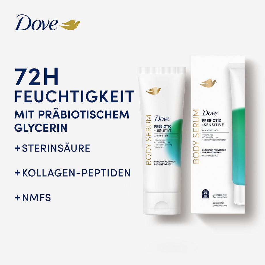 Dove  Body Serum Prebiotic + Sensitive 
