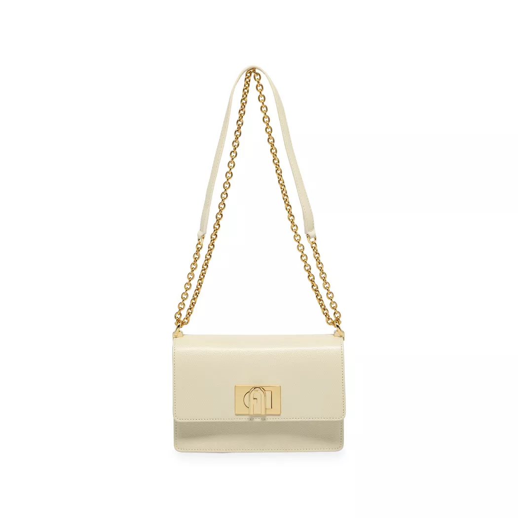 Furla - Mini Crossbody-Bag, für Damen, Ecru, Größe ONESIZE