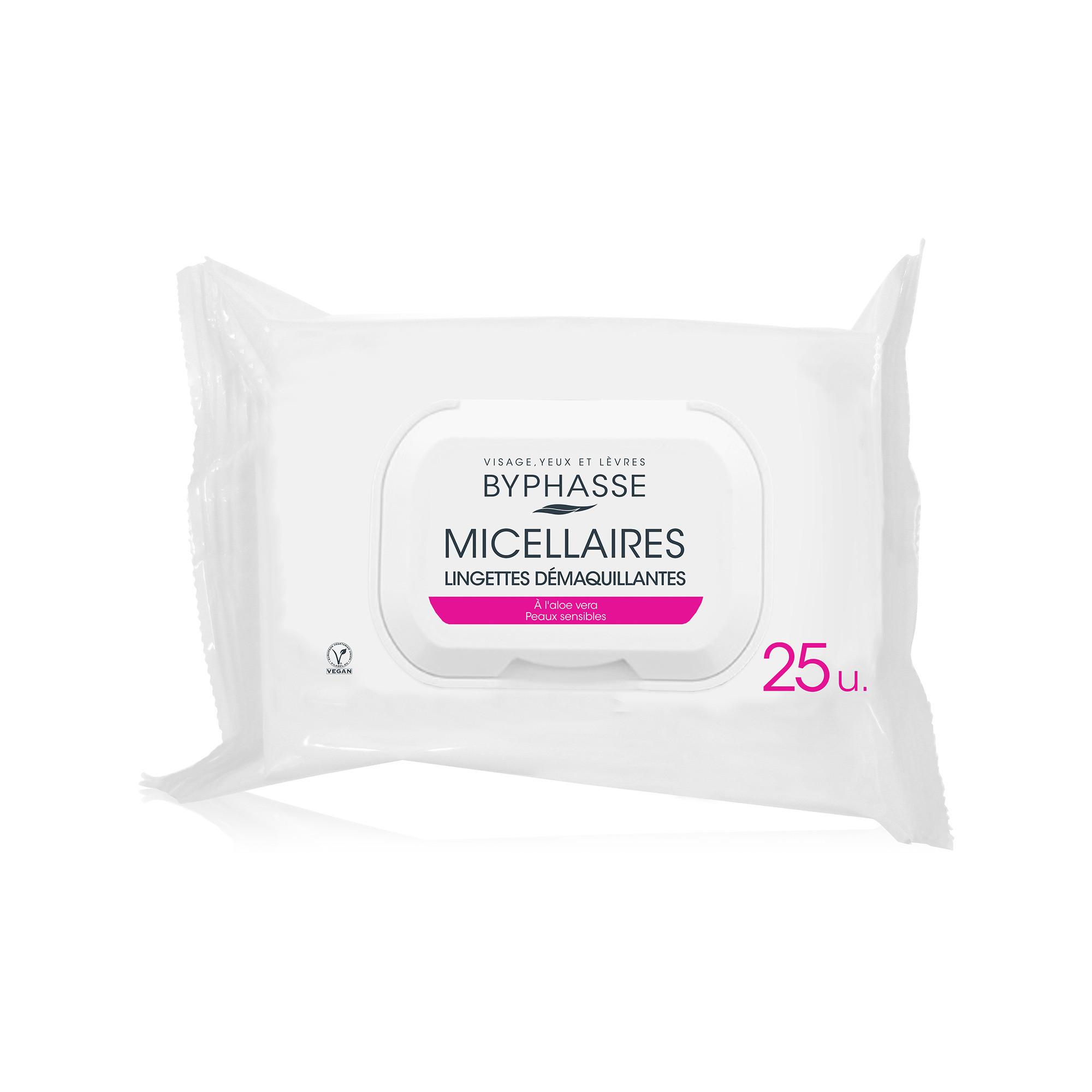 BYPHASSE  Salviettine struccanti micellari 