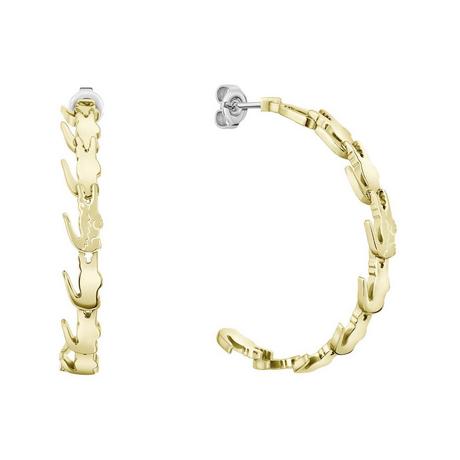 LACOSTE CROCODILE Ohrringe 