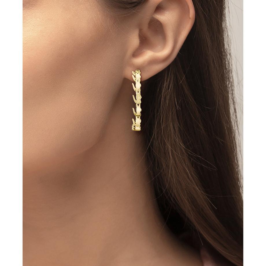 LACOSTE CROCODILE Ohrringe 