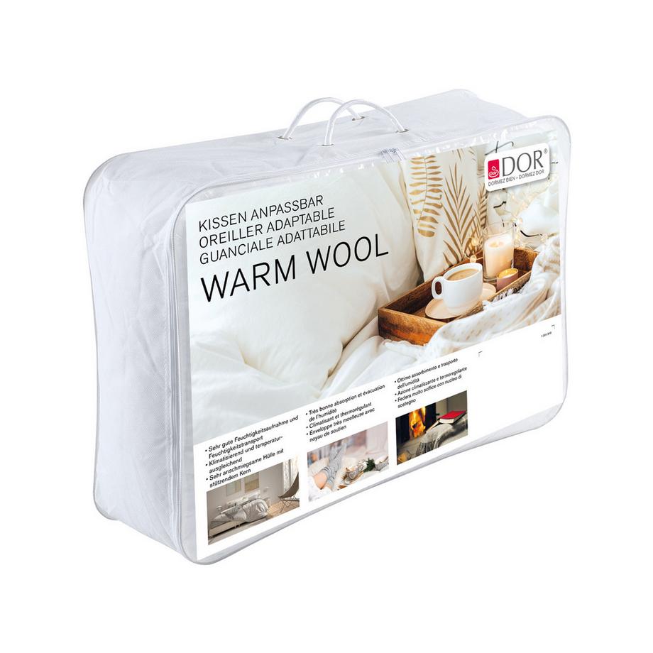 DOR Warm-Wool Oreiller adaptable  