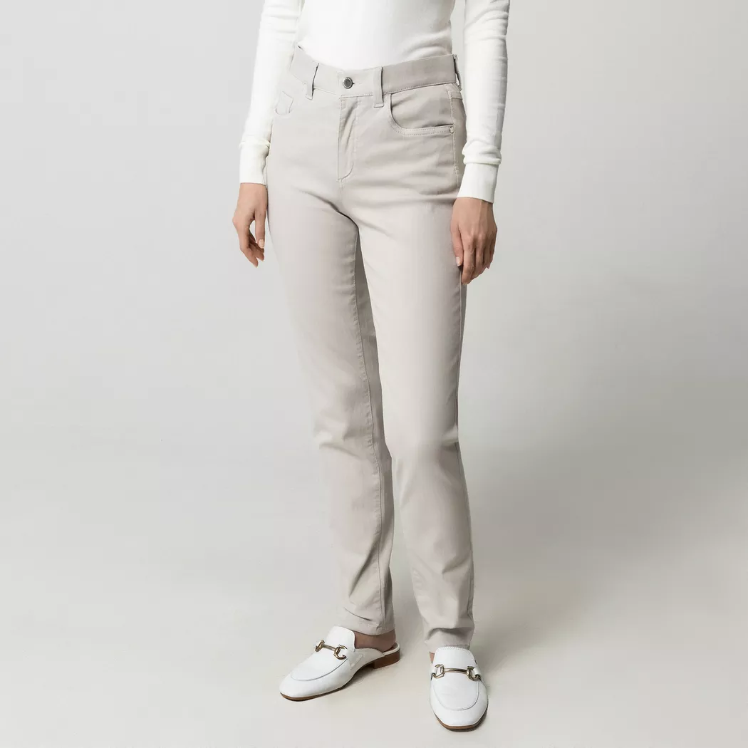 Anna Montana - Jeans, für Damen, Silber, Größe 44