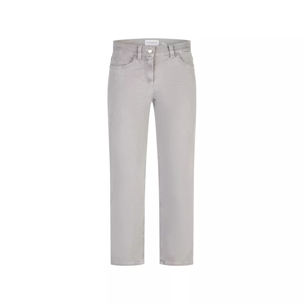 Anna Montana - Jeans, Slim Fit, für Damen, Leinen, Größe 40