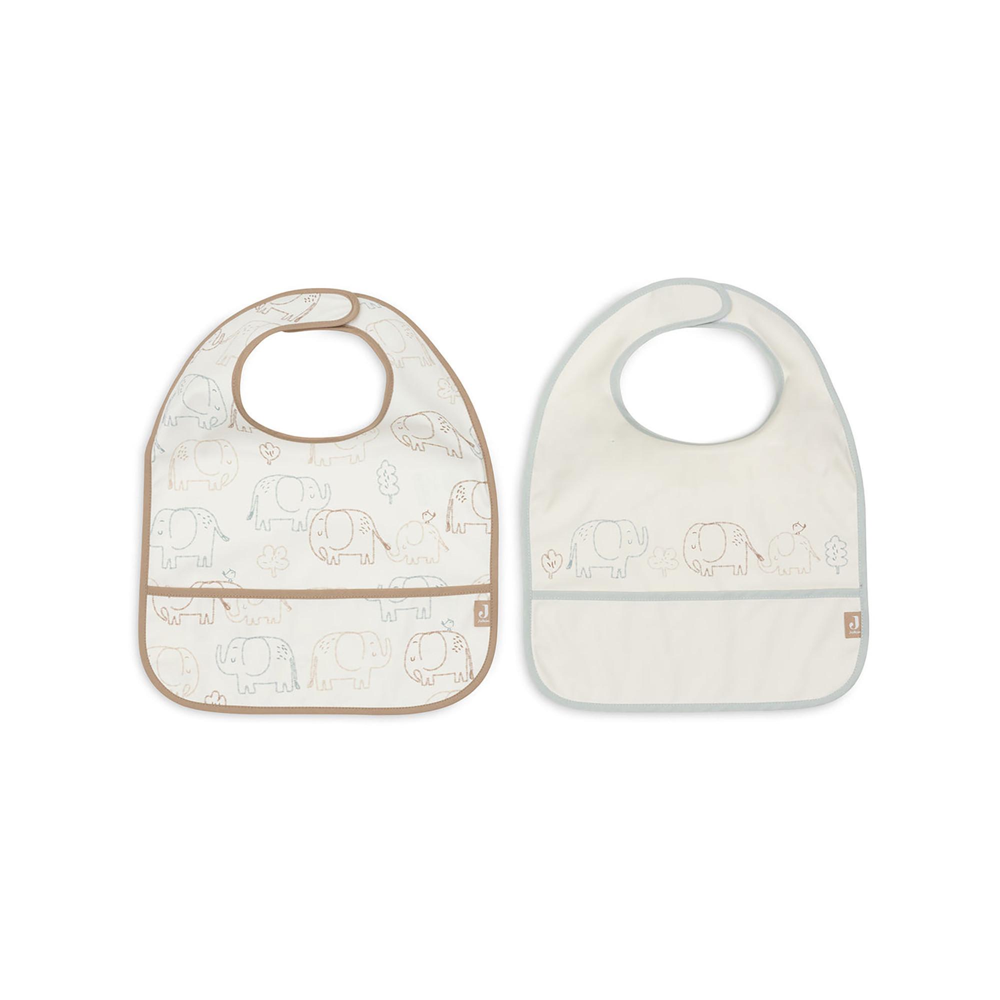 Jollein  Lot de 2 bavoirs 
