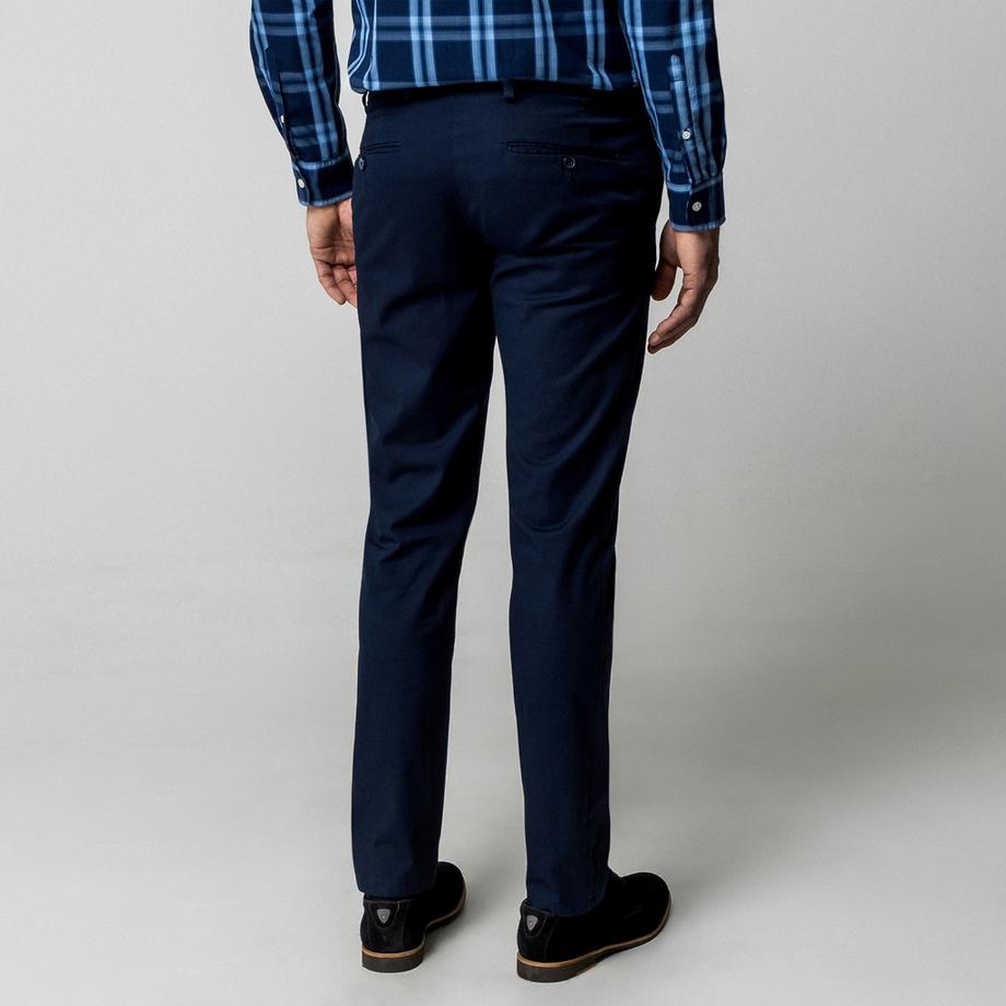 Manor Man Pantalon Chino Slim Fit  