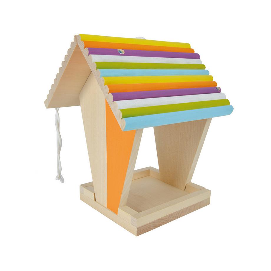 Eichhorn  Casetta per mangime da assemblare e dipingere 