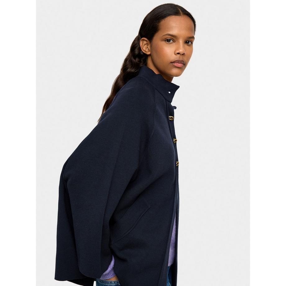 Parfois Poncho con collo alto  