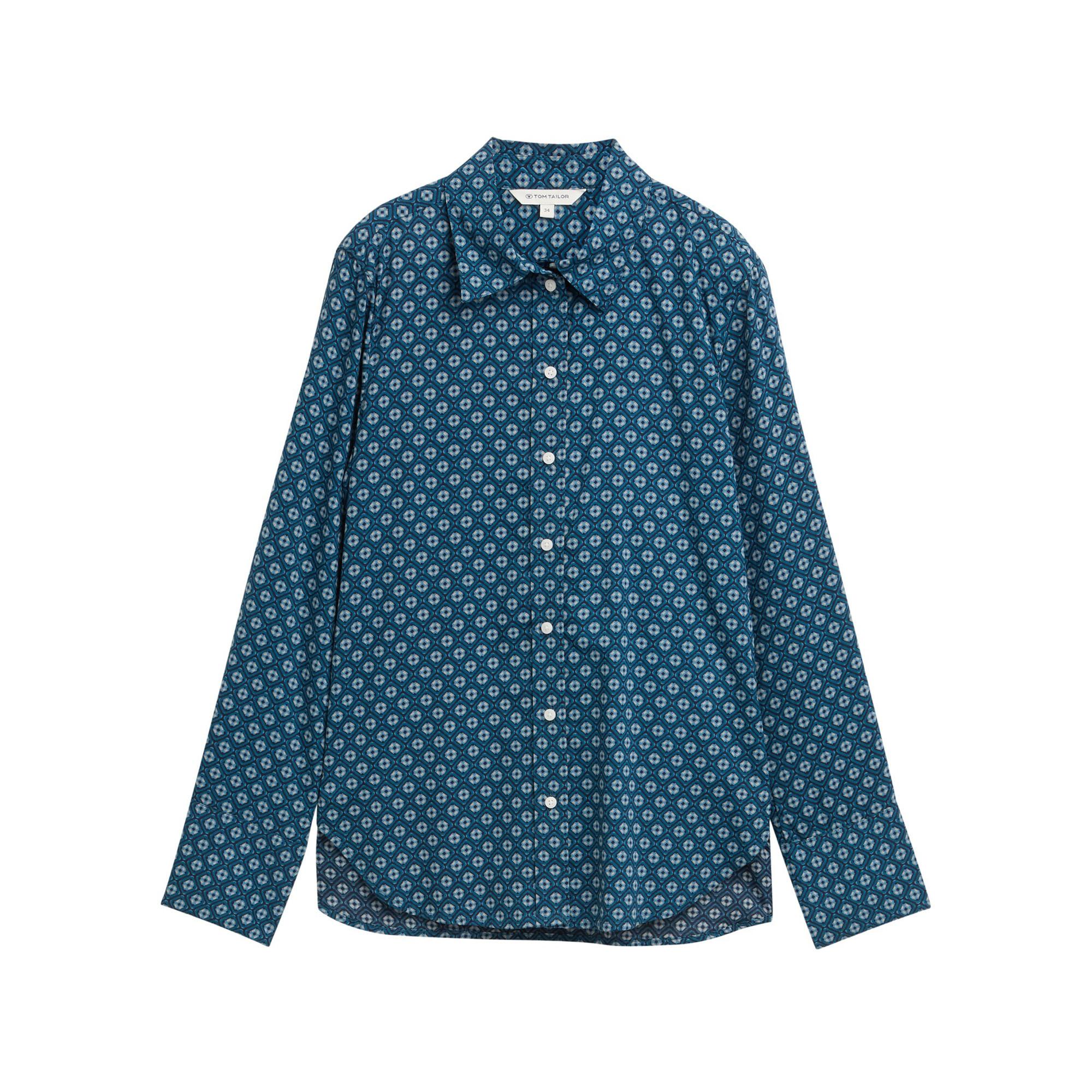 TOM TAILOR Camicetta a maniche lunghe fantasia  