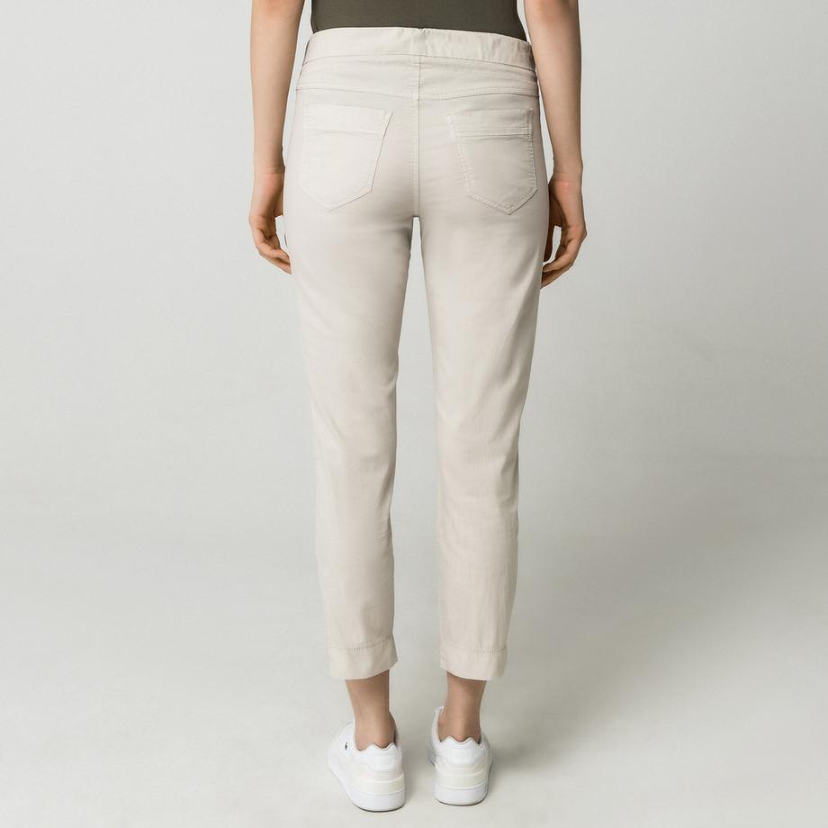ANNA MONTANA Rana Jogg Flexi Cropped Tunnelzug Hose  