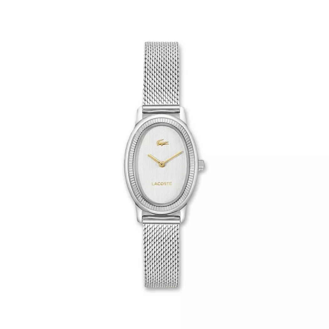 Lacoste Parisienne Watch Silver 22mm