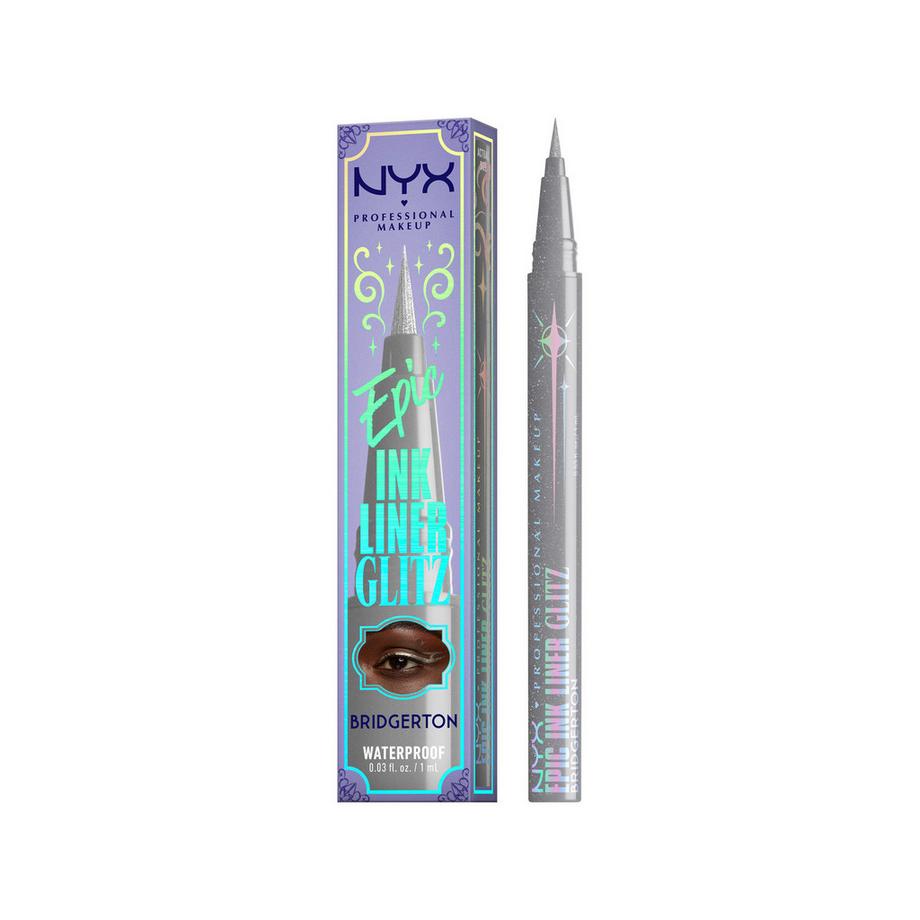 NYX-PROFESSIONAL-MAKEUP  Bridgerton Epic Ink Liner Glitz 