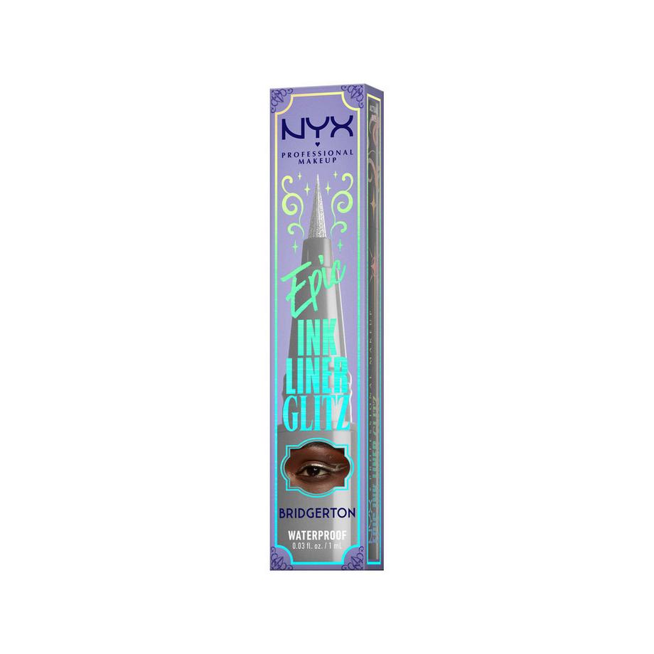 NYX-PROFESSIONAL-MAKEUP  Bridgerton Epic Ink Liner Glitz 