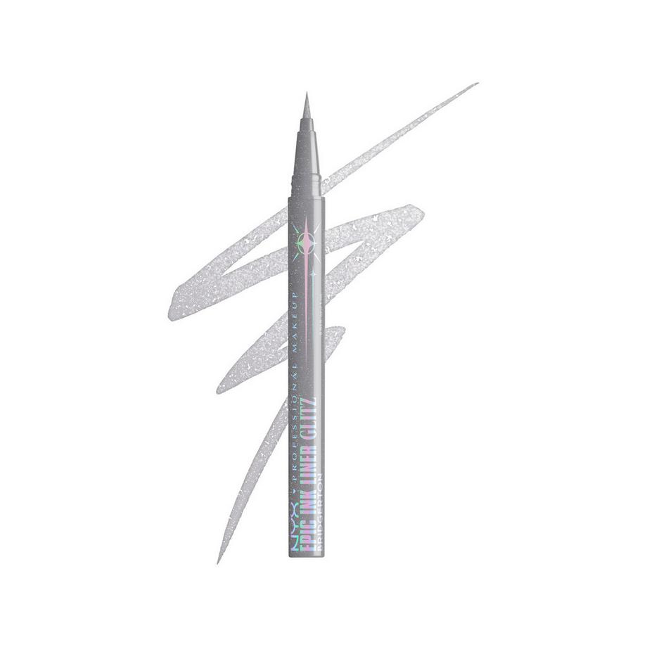 NYX-PROFESSIONAL-MAKEUP  Bridgerton Epic Ink Liner Glitz 