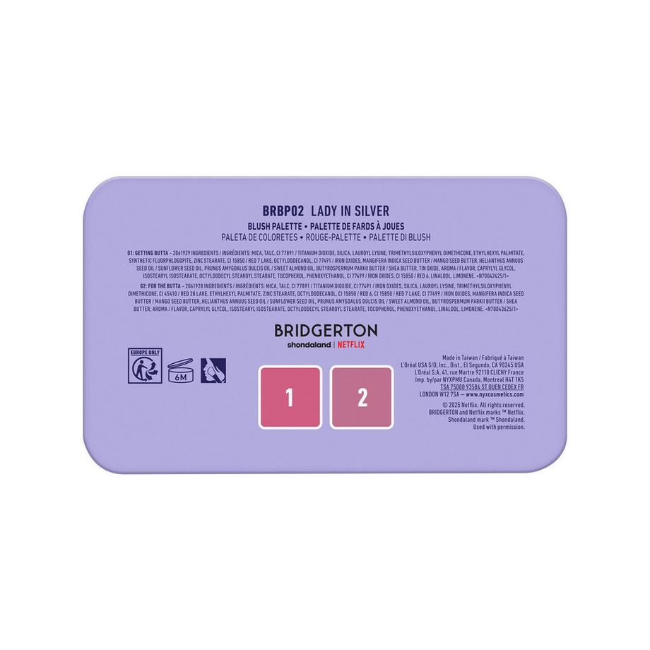 NYX-PROFESSIONAL-MAKEUP  Bridgerton Royal Flush Blush Palette 