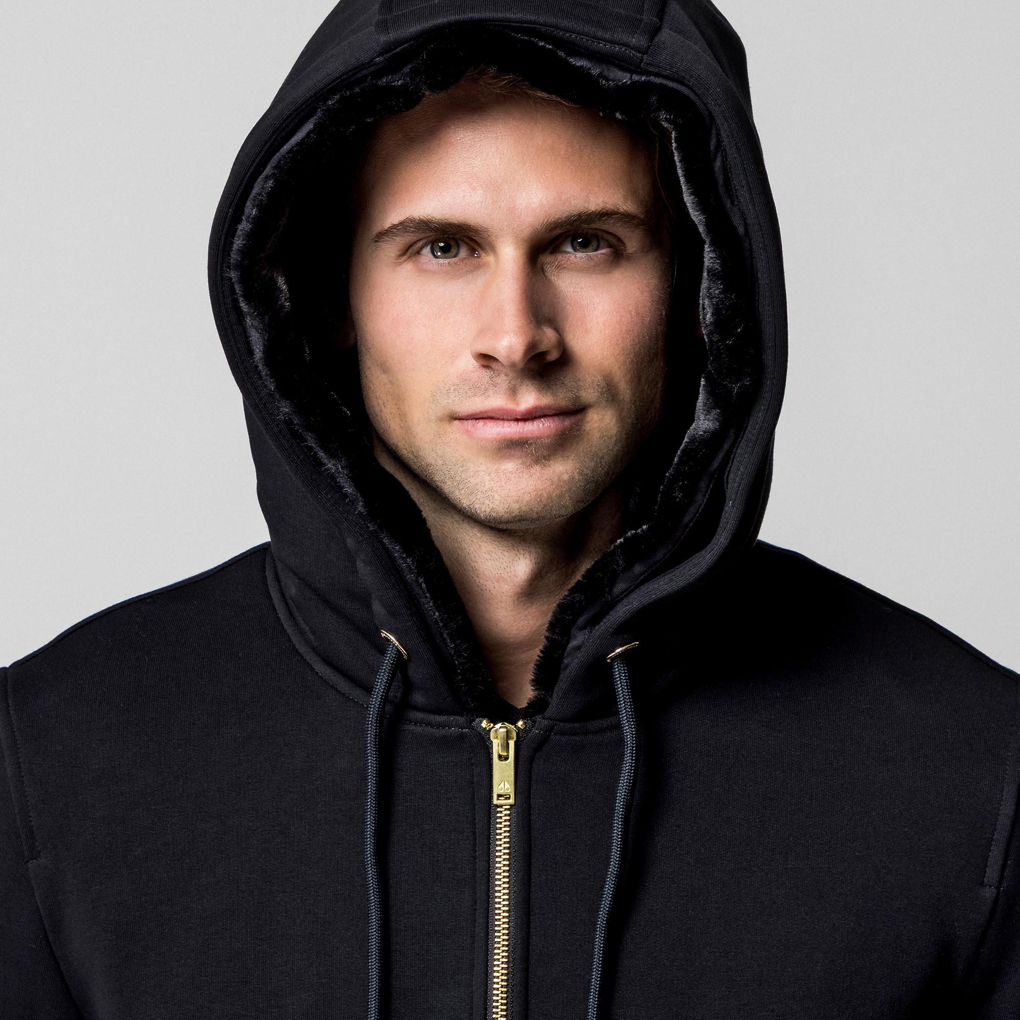 MOOSE KNUCKLES Classic Bunny Kapuzen Sweatjacke  