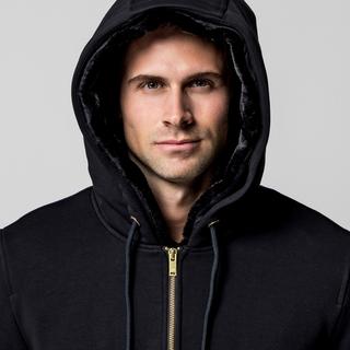 MOOSE KNUCKLES Classic Bunny Kapuzen Sweatjacke  