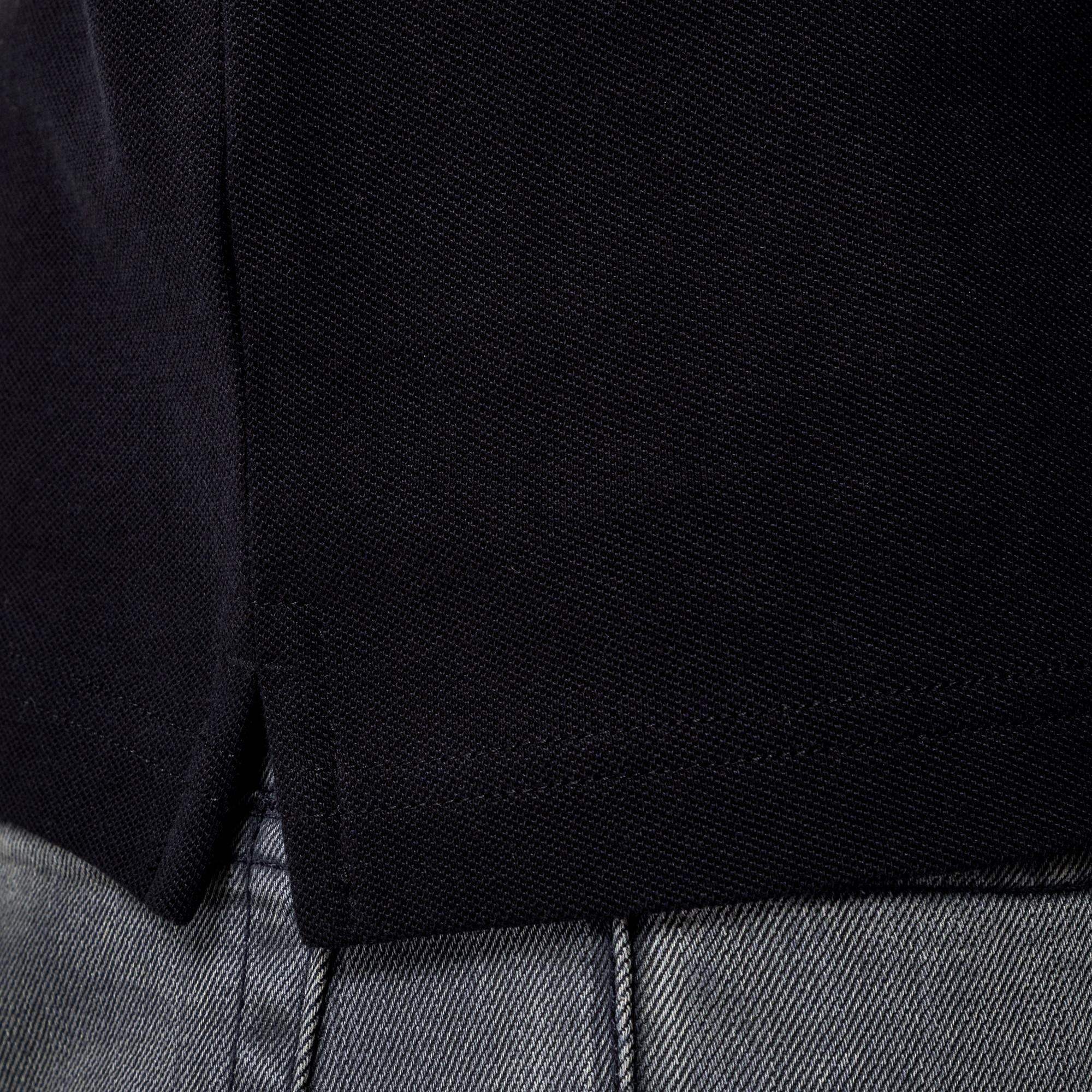 MOOSE KNUCKLES Everett Gold Polo T-Shirt  