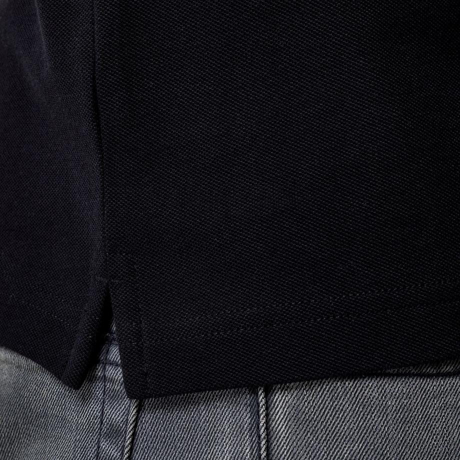 MOOSE KNUCKLES Everett Gold Polo T-Shirt  