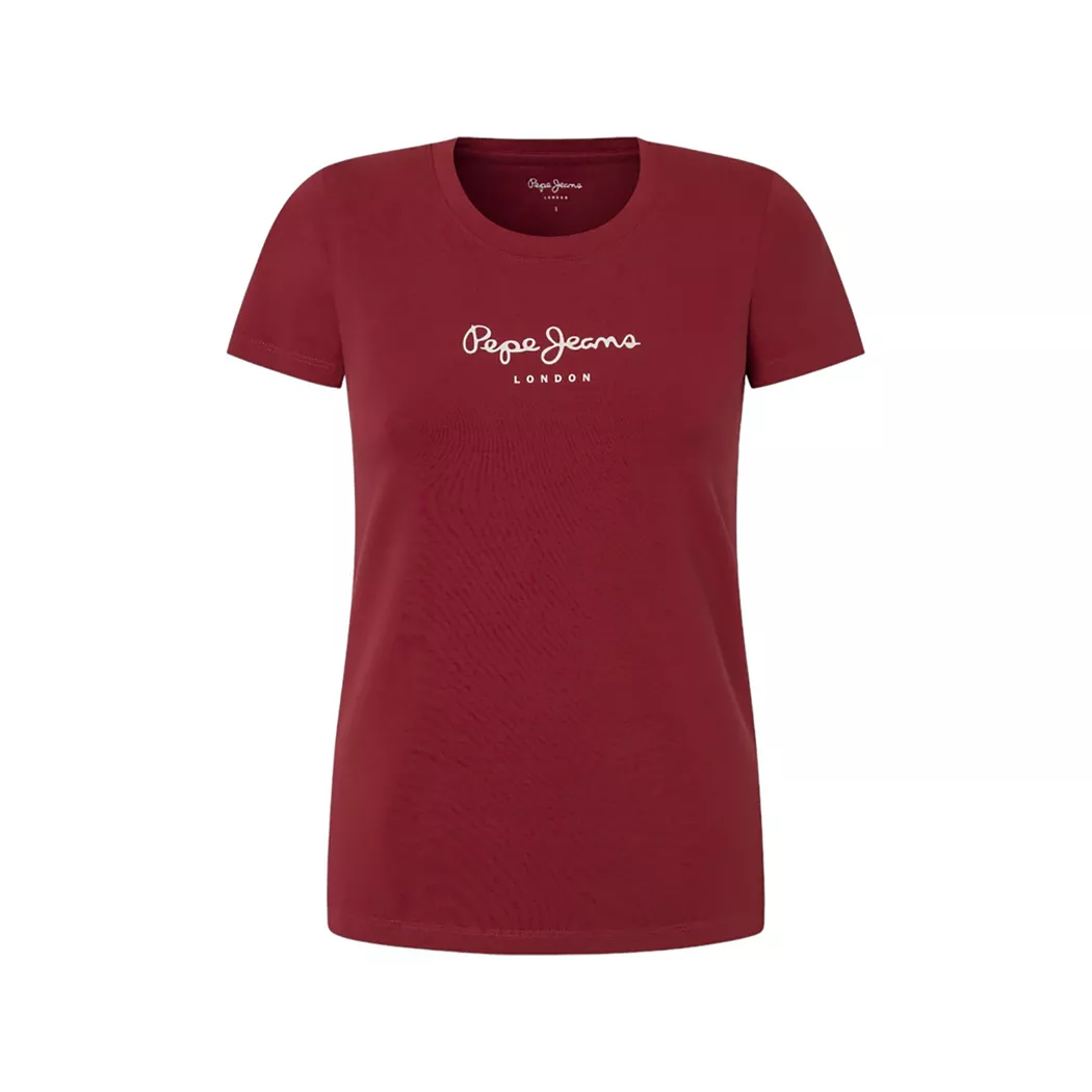 Pepe Jeans London - T-Shirt, kurzarm, für Damen, Rot, Größe XL