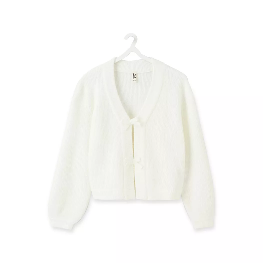 TAO Tweens - Cardigan, S/M, Elfenbein