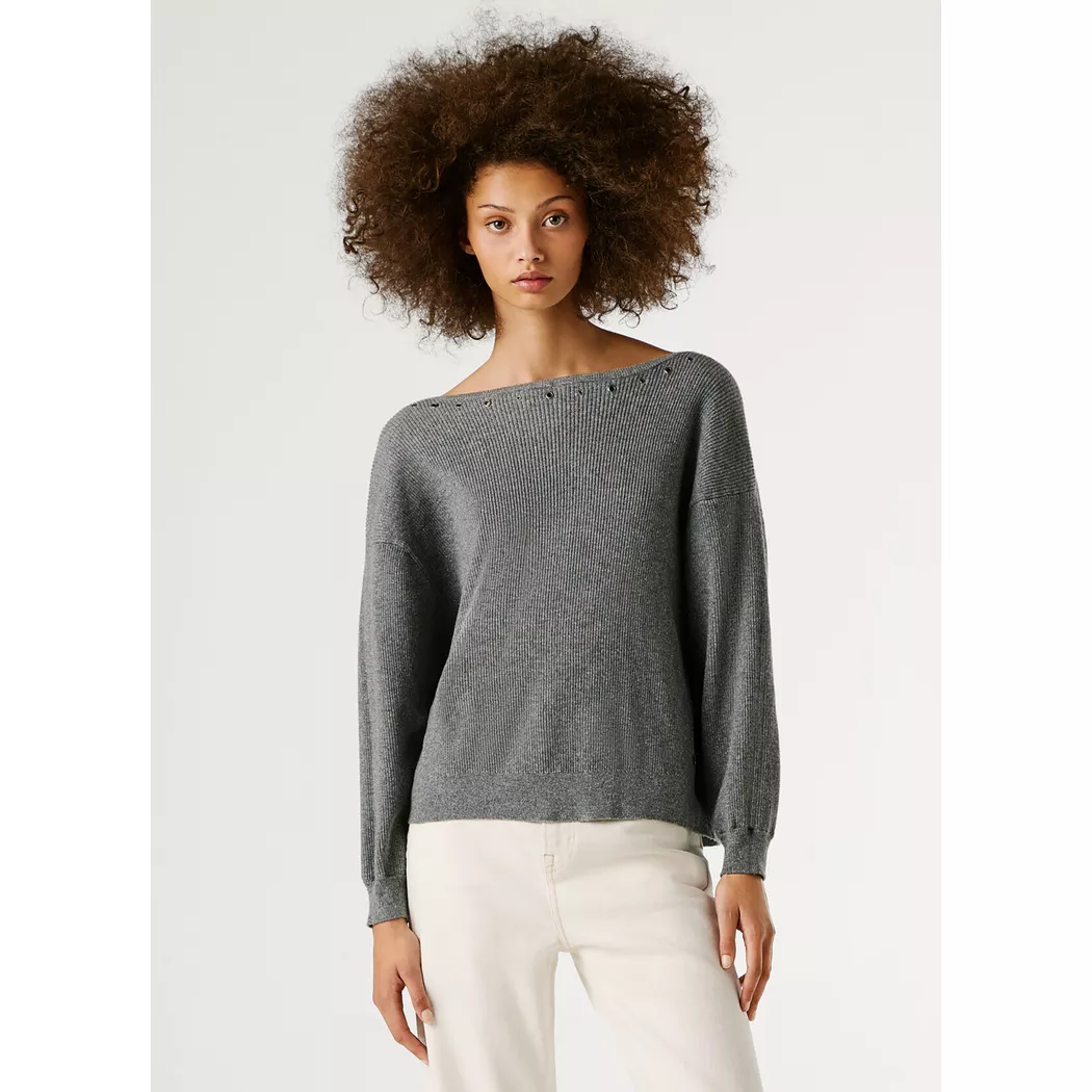 Pepe Jeans London - Pullover, für Damen, Dunkelgrau, Größe M