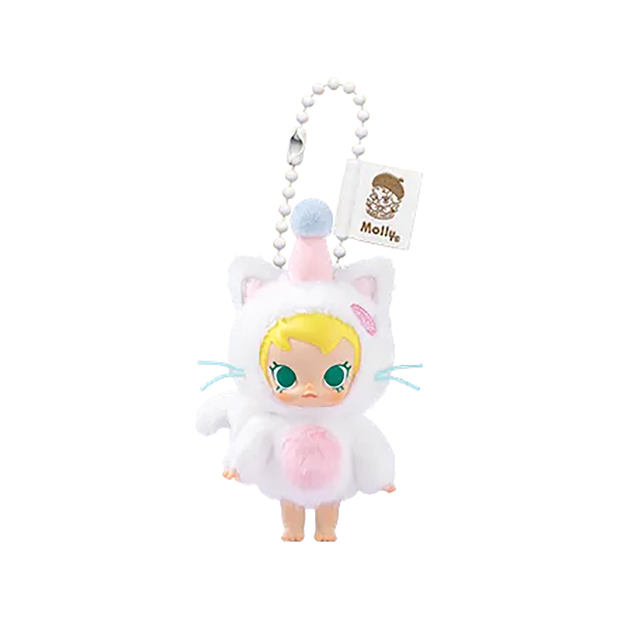 Popmart Beauty Baby Molly "Pocket Friends" Keychain-Series, Pack surprise  