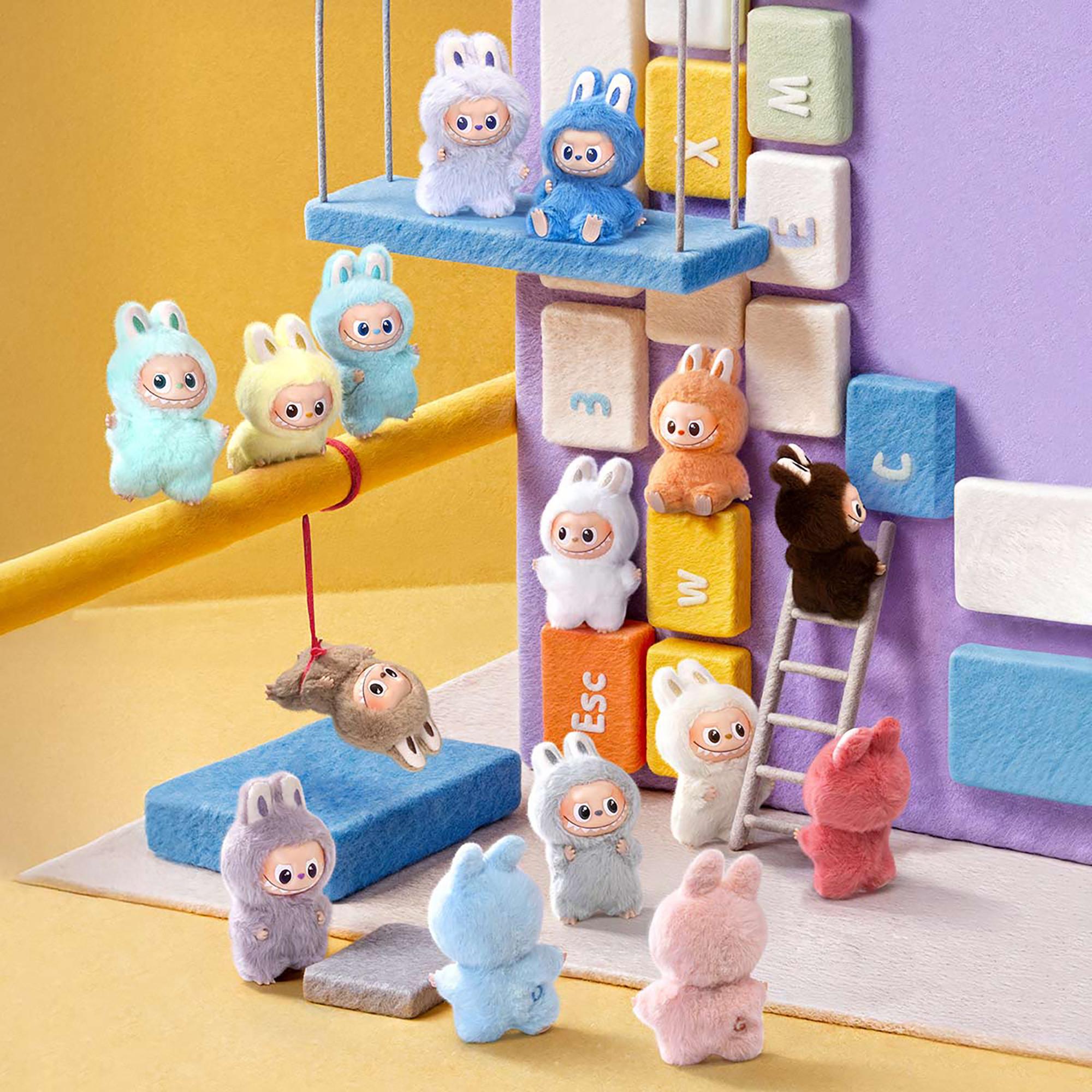 Popmart Beauty Labubu The Monsters "Pin for love" A-M Keychain-Series, Überraschungspack  