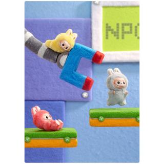 Popmart Beauty Labubu The Monsters "Pin for love" A-M Keychain-Series, Überraschungspack  