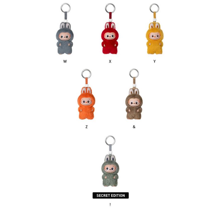 Popmart Beauty Labubu The Monsters "Pin for love" N-Z Keychain-Series, Überraschungspack   