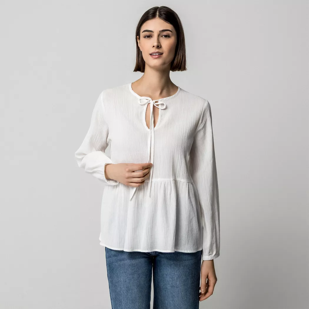 Manor Woman - Bluse, für Damen, Champagner, Größe 38