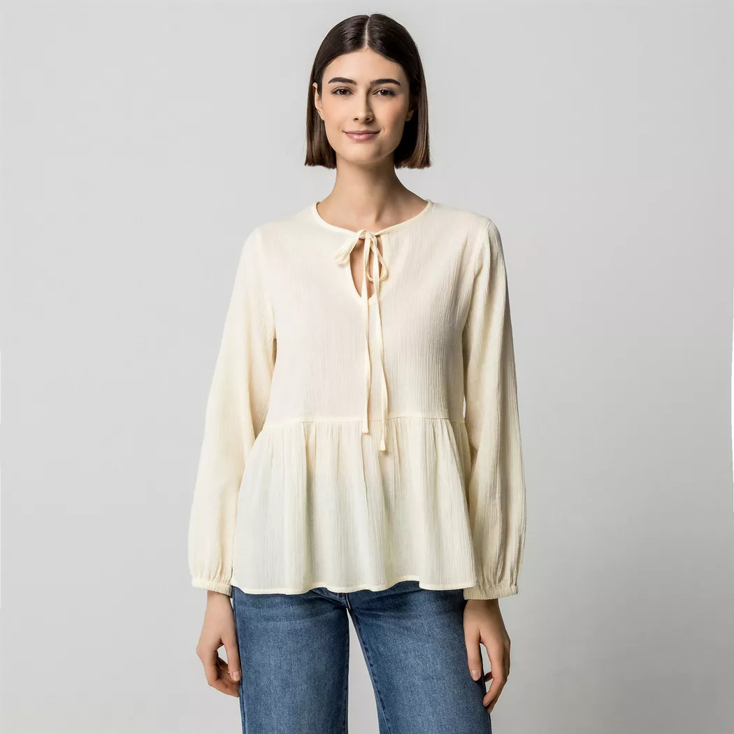 Manor Woman - Bluse, für Damen, Limone, Größe 42
