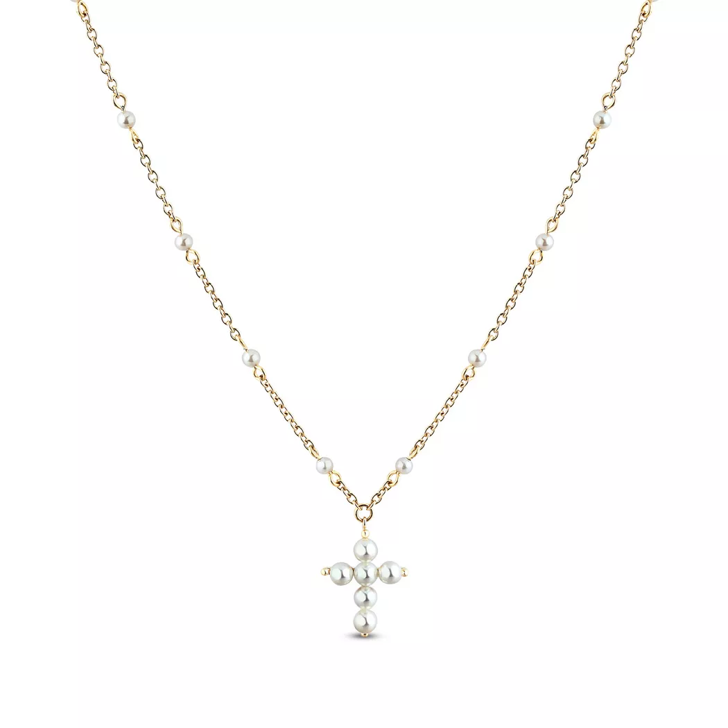 Chiara Ferragni - Halskette, 35+10CM, Goldfarben