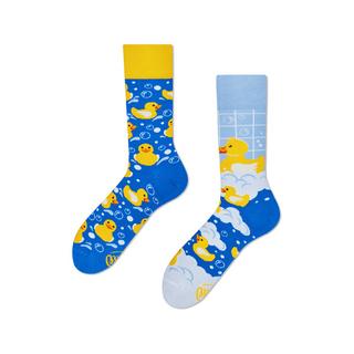Many Mornings Bath Ducks Chaussettes hauteur mollet  