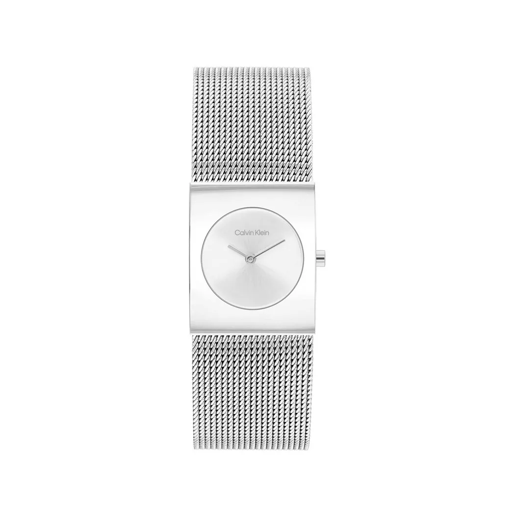 Calvin Klein Watches Montre Pour Femme Pulse 21mm Silver / Silver One Size Femme
